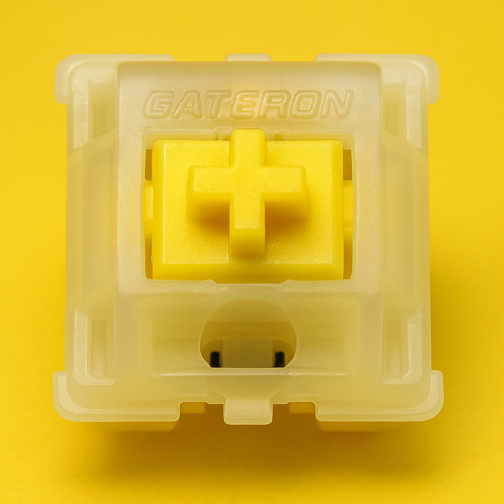 Gateron Milky Yellow Pro V2: De Ultieme Lineaire Switch voor Typen en Gamen